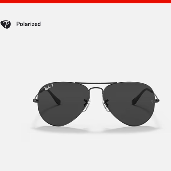 Ray-ban AVIATOR TOTAL BLACK Sunglasses